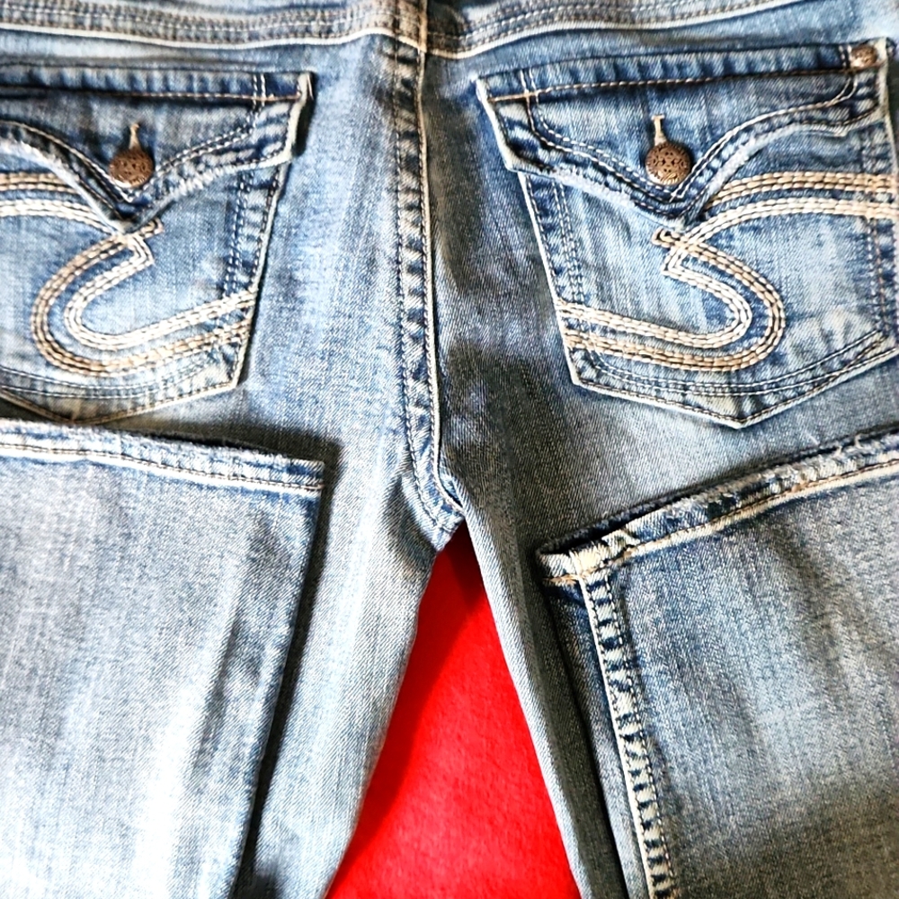 Silver Mckenzie Capri jeans